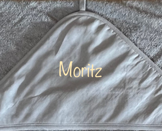 Baby-Handtuch mit Vorname (personalisiert)