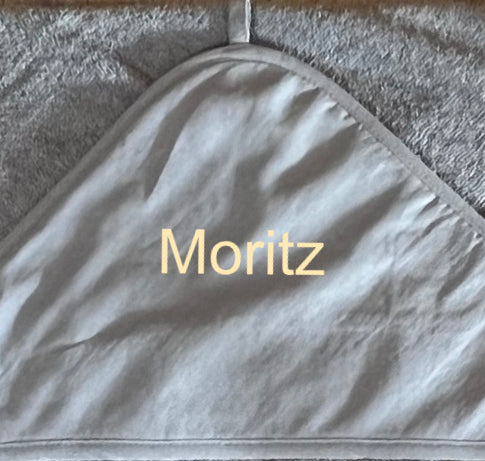 Baby-Handtuch mit Vorname (personalisiert)