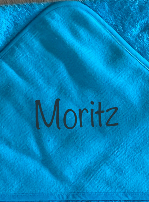 Baby-Handtuch mit Vorname (personalisiert)
