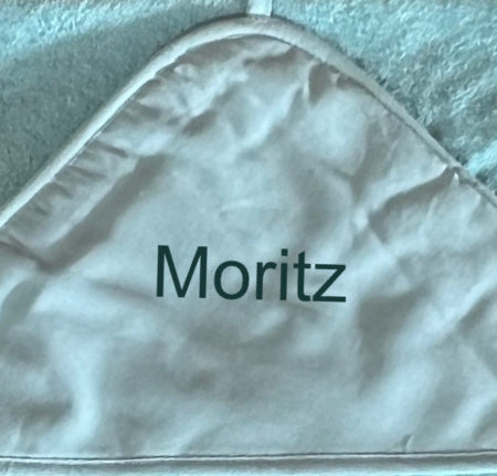 Baby-Handtuch mit Vorname (personalisiert)