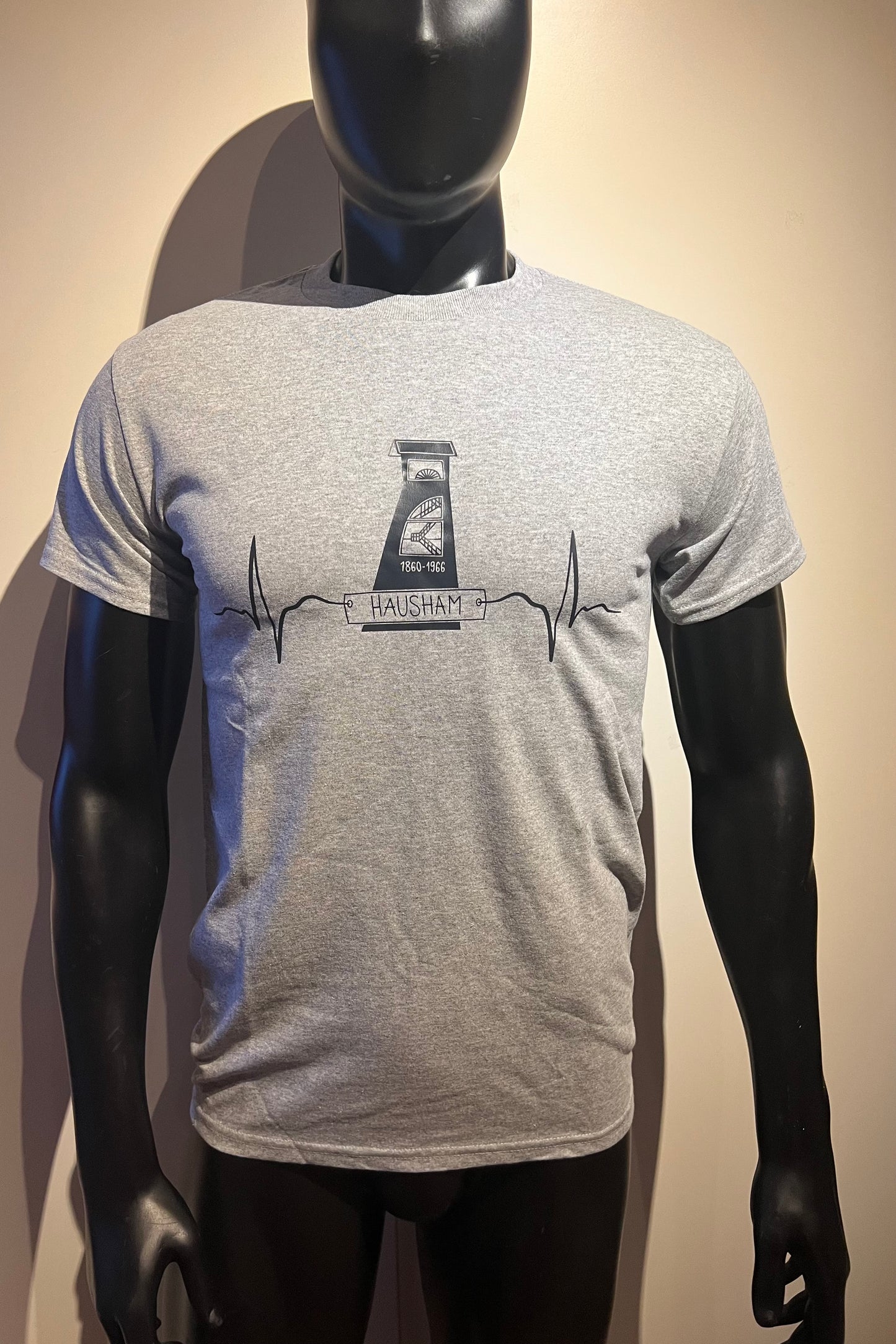 Hausham T-Shirt Herren grau
