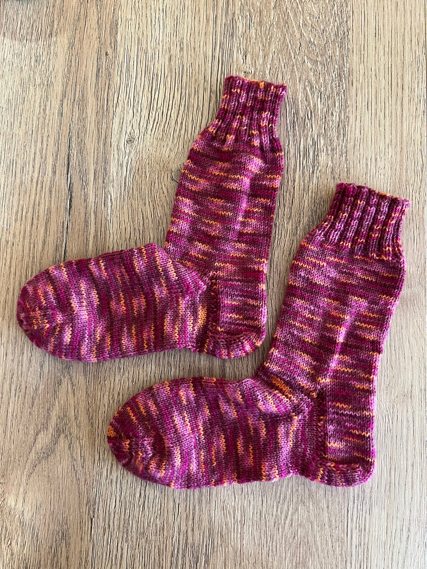 handgestrickte Socken