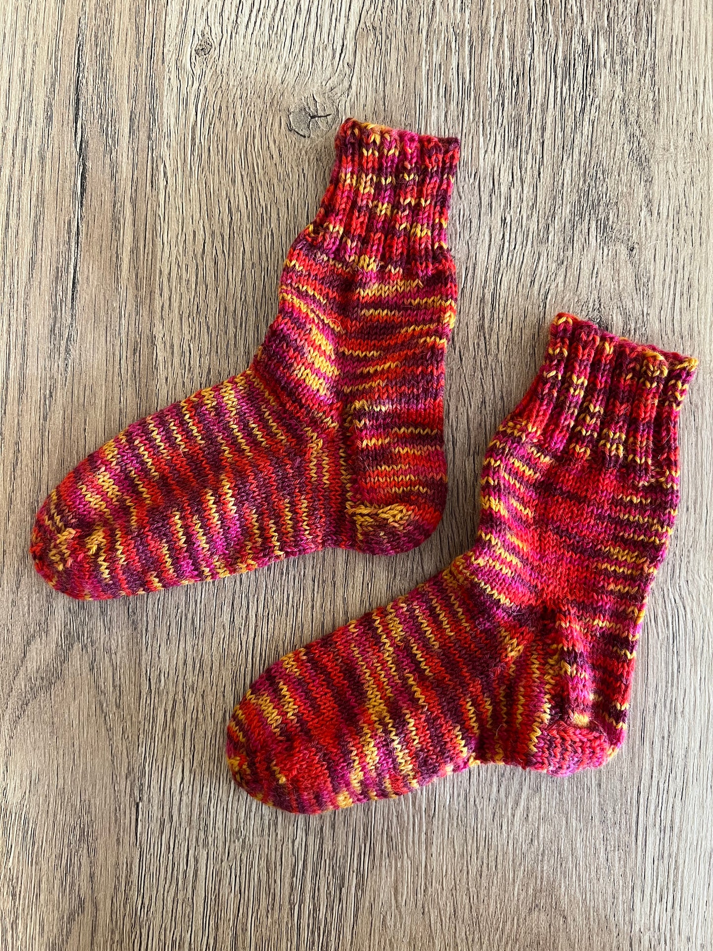 handgestrickte Socken