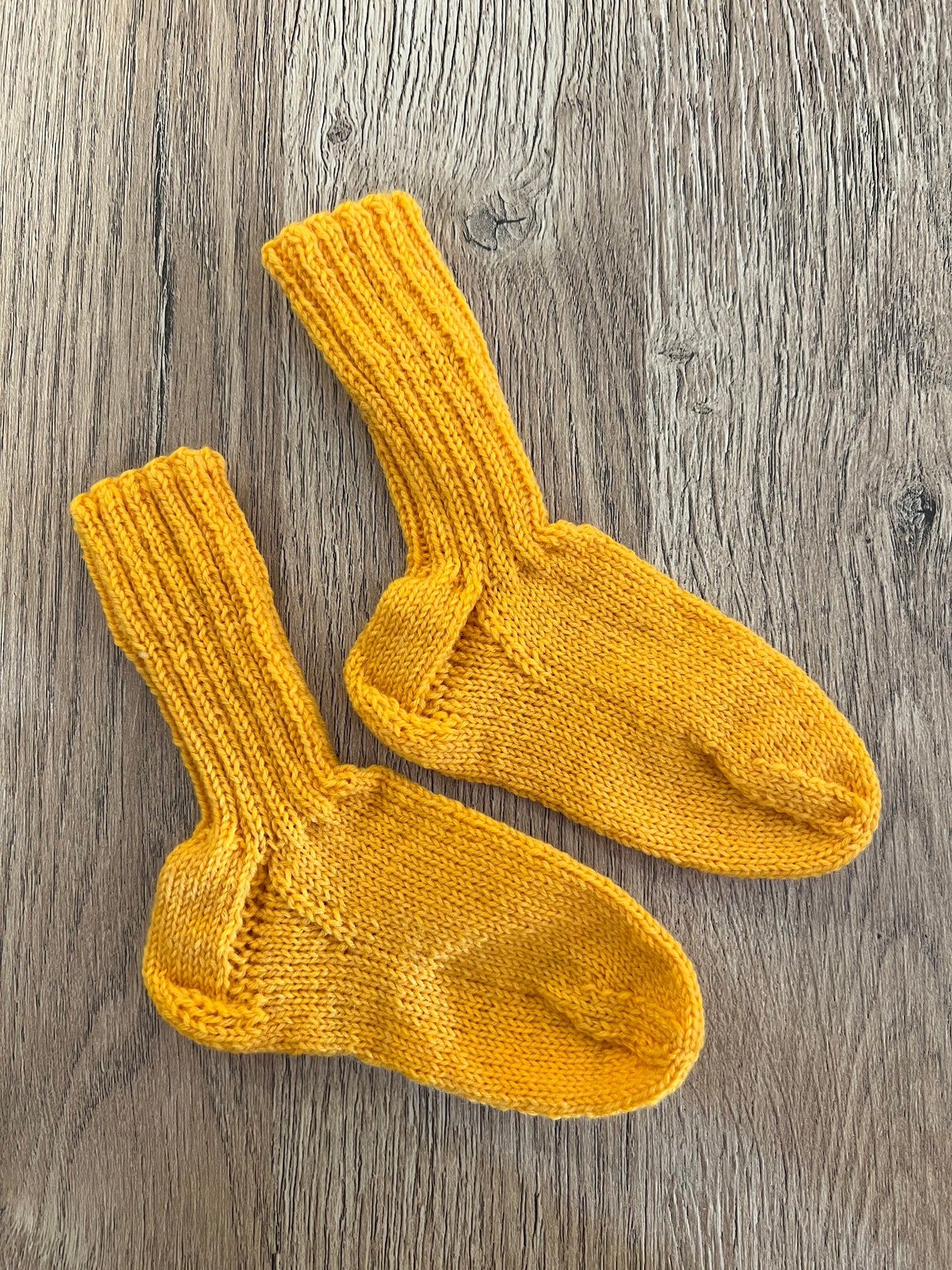 handgestrickte Socken