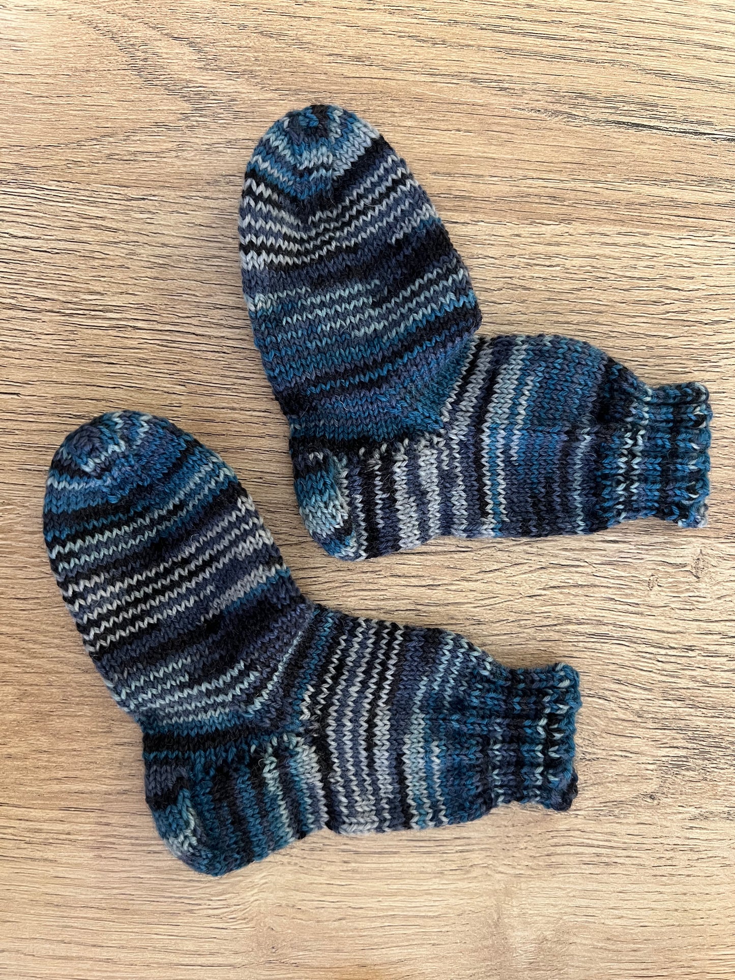 handgestrickte Socken