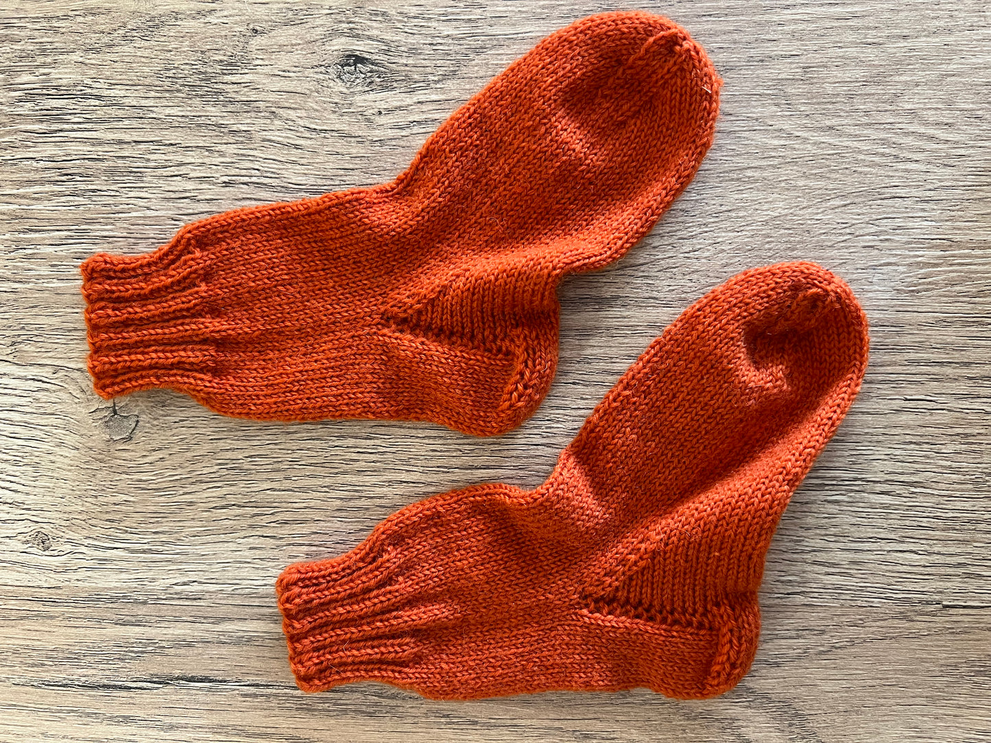 handgestrickte Socken