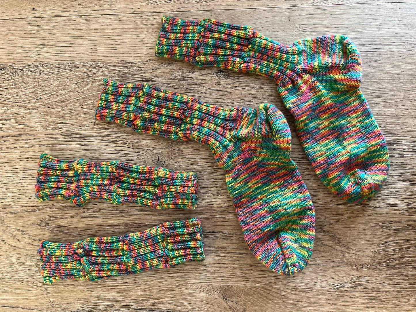 handgestrickte Socken