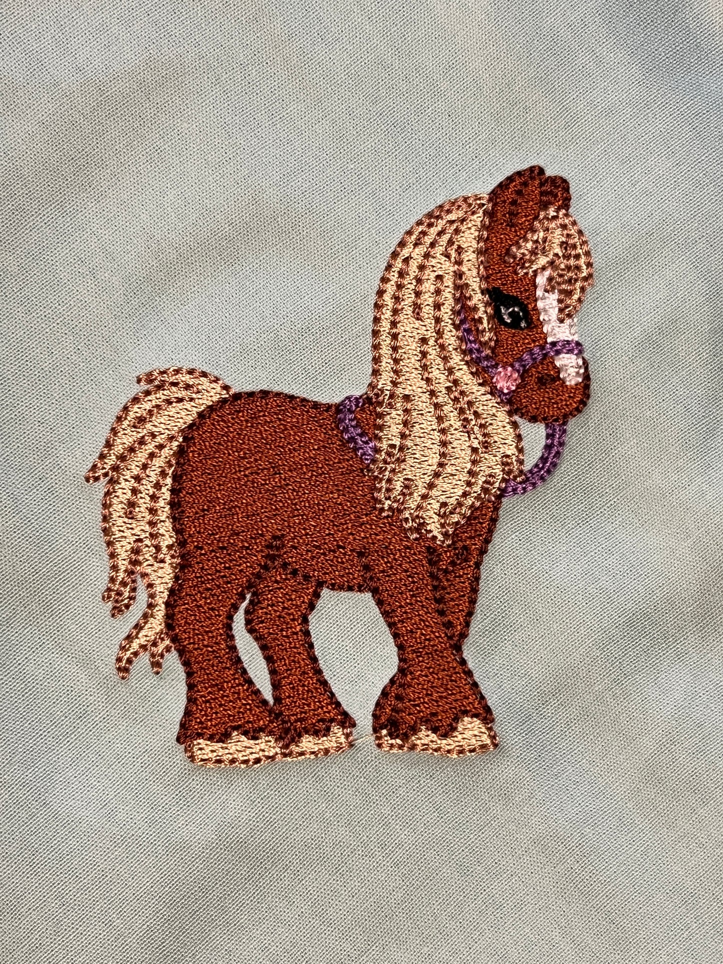 Baby-Handtuch Pferd (personalisiert)