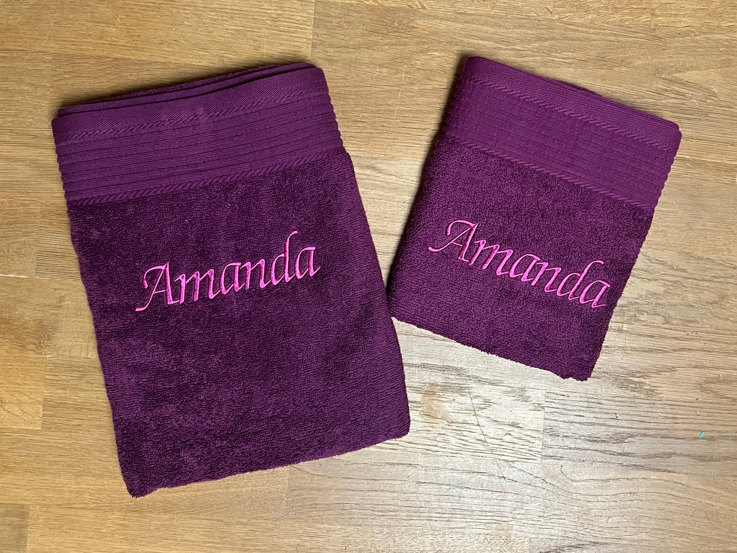 Handtuch Set (50x100cm + 70x140cm)