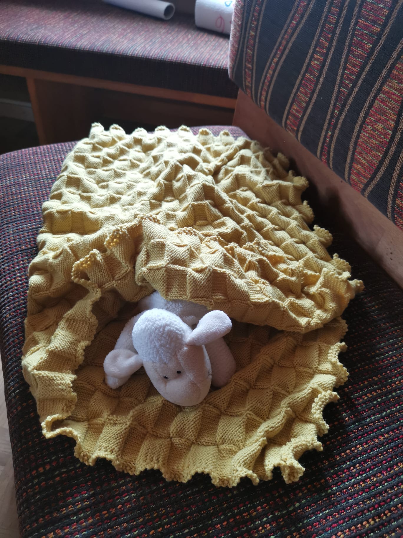 Babydecke (Merinowolle)