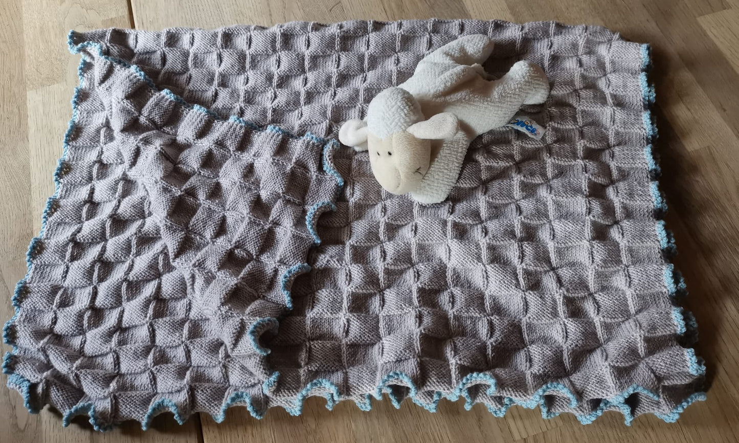 Babydecke (Merinowolle)