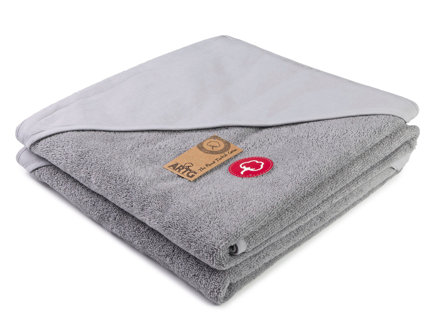 Baby-Handtuch Regenbogen türkis