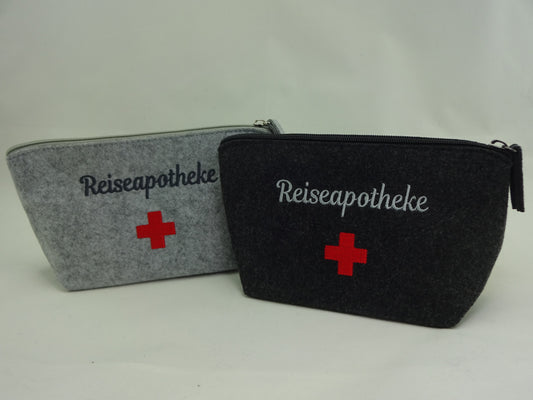 Filztasche "Reiseapotheke" - groß