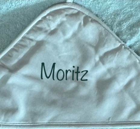 Baby-Handtuch mit Vorname (personalisiert)