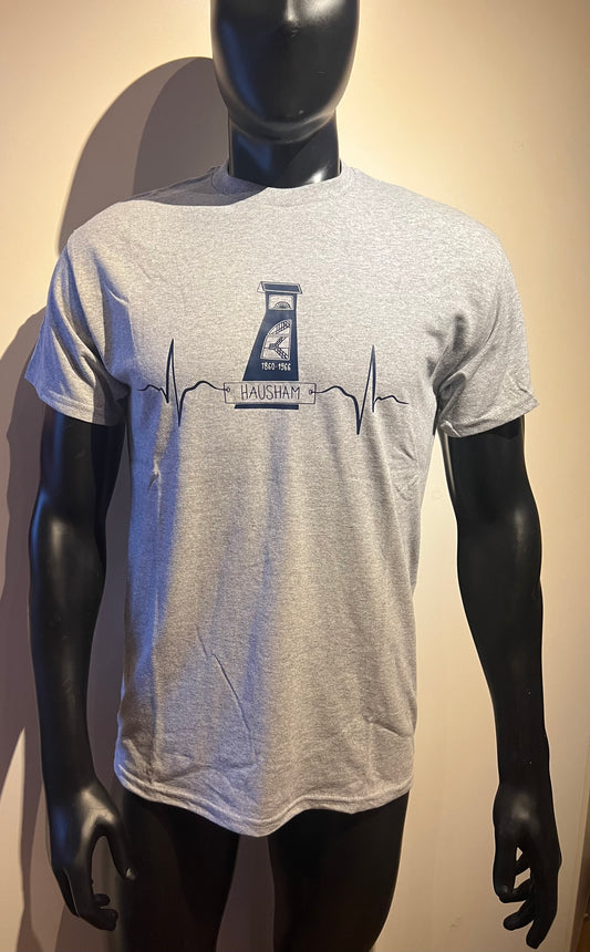 Hausham T-Shirt Herren grau