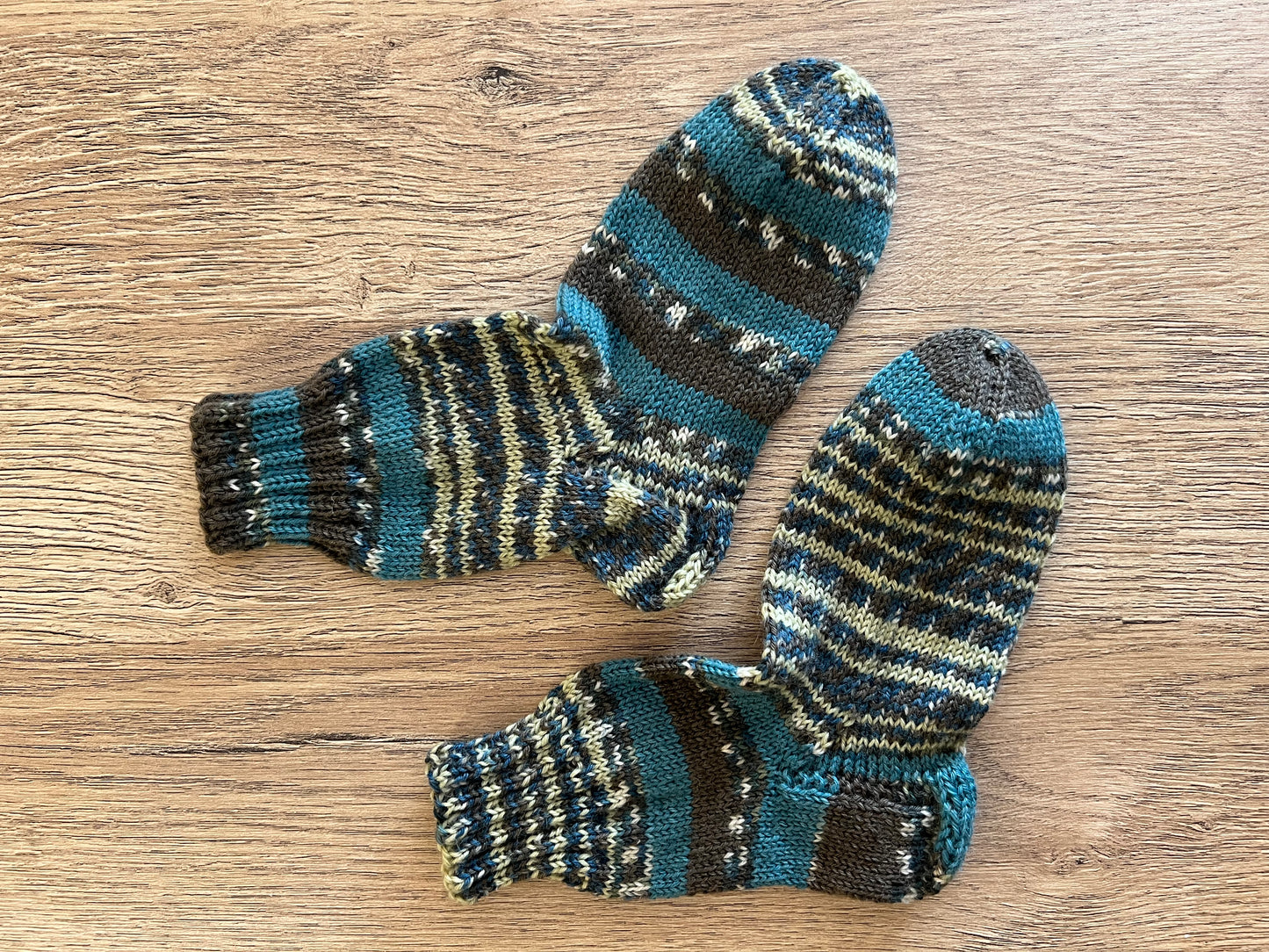 handgestrickte Socken
