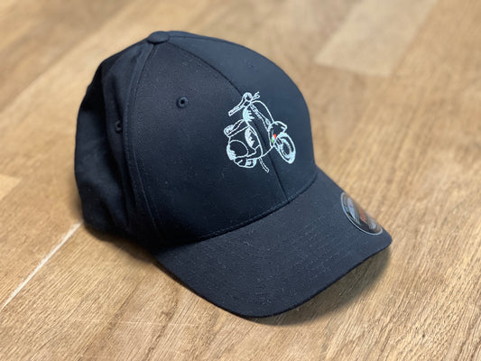 Cap schwarz - Vespa