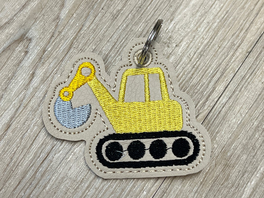 Schlüsselanhänger "Bagger"