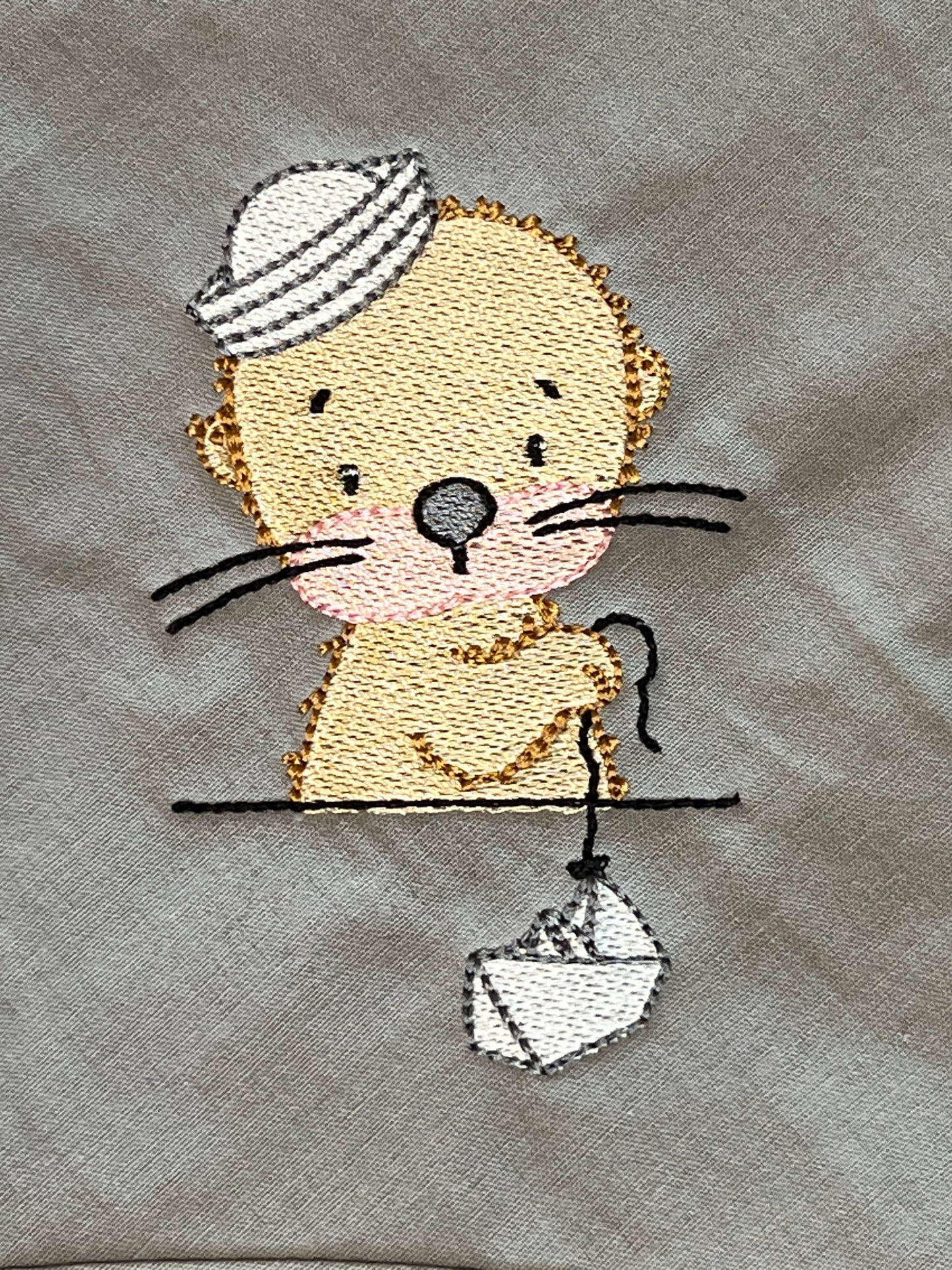 Baby-Handtuch Otter (personalisiert)