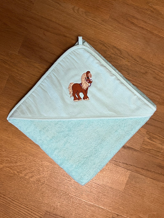 Baby-Handtuch Pferd (personalisiert)